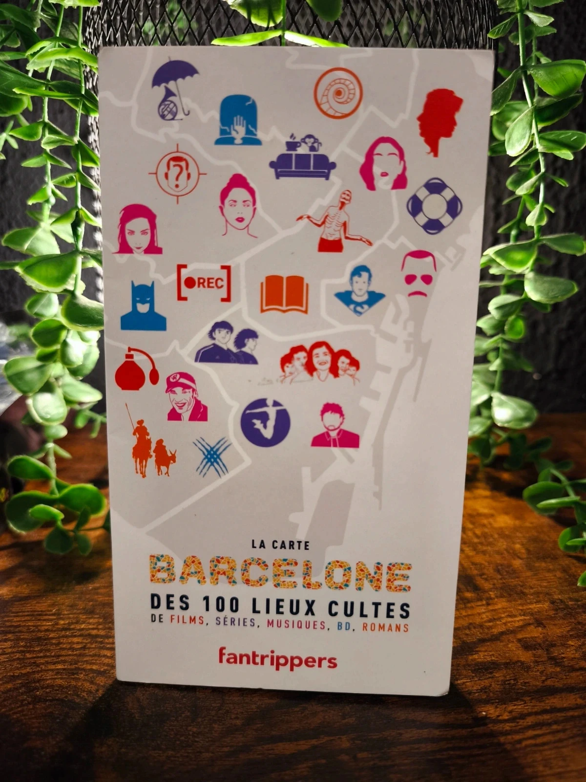 La carte Barcelone des 100 lieux cultes